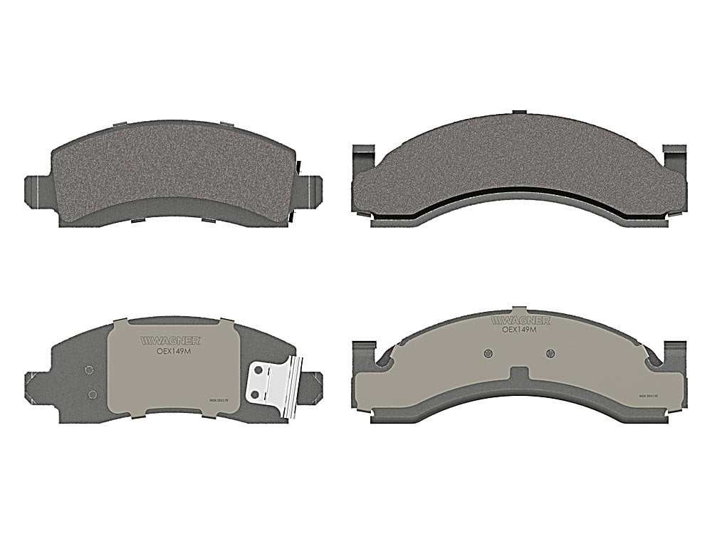 Front Brake Pads - Semi-Metallic - OEX