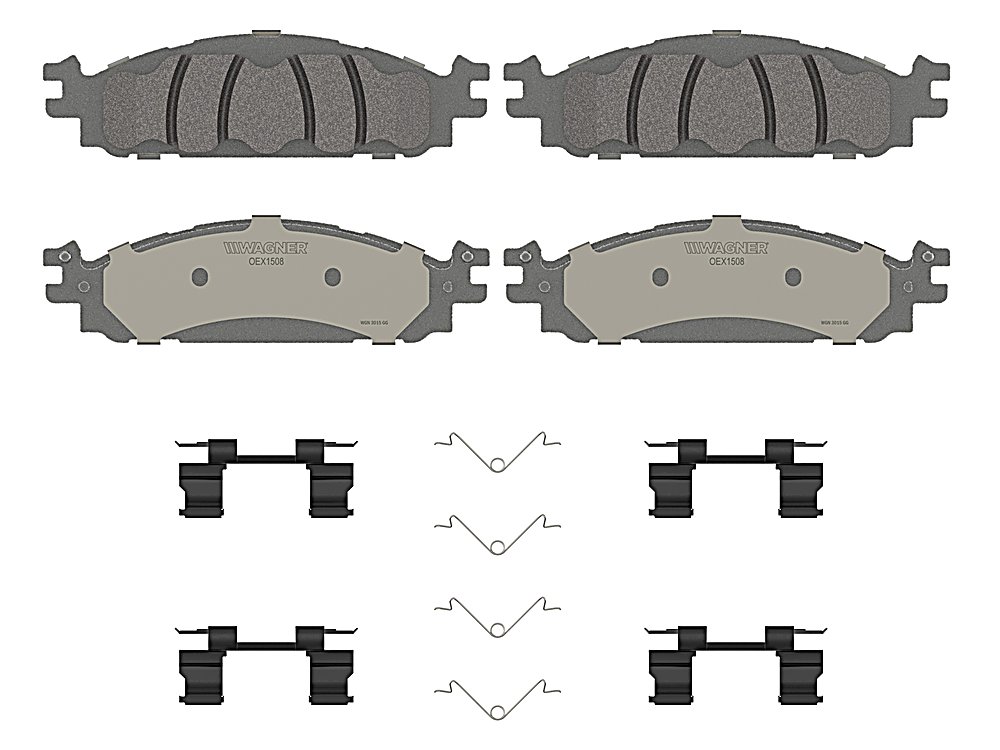 Front Brake Pads - Ceramic - OEX for the Ford Explorer