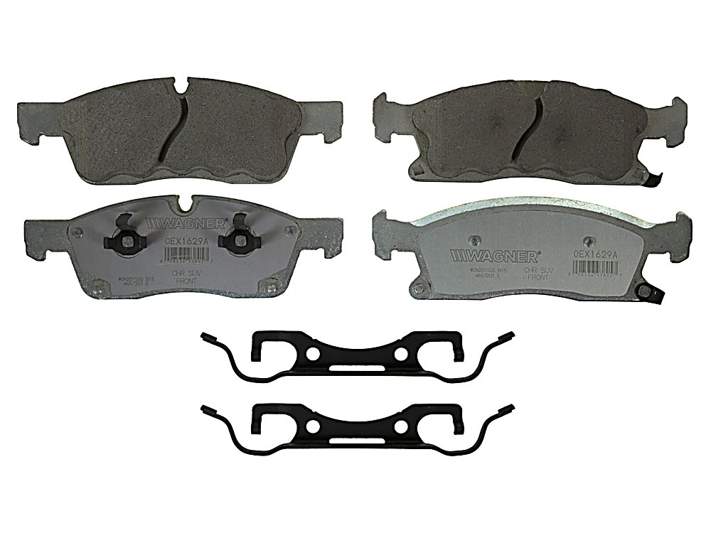 Front Brake Pads - w/ Mech. Sensor - Ceramic - OEX for the Jeep Grand Cherokee
