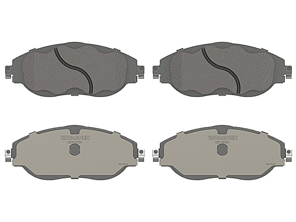 Front Brake Pads - No Wear Sensor - OEX