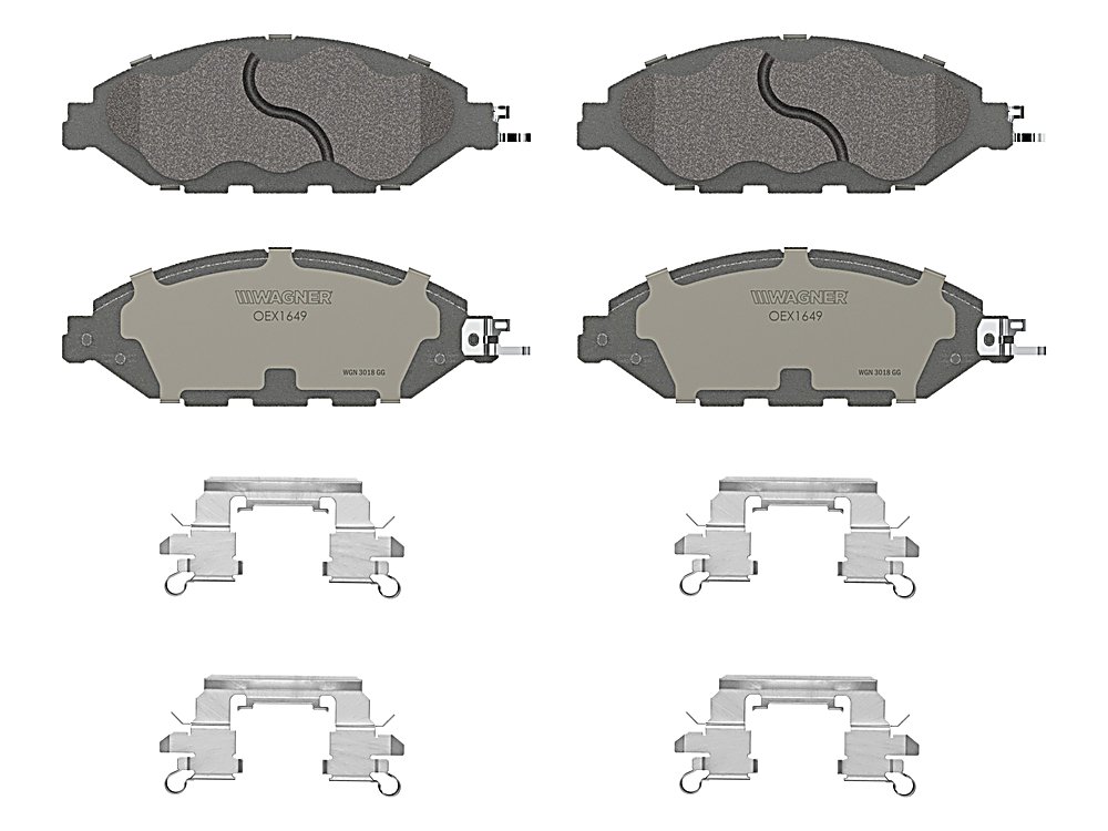 Front Brake Pads - OEX