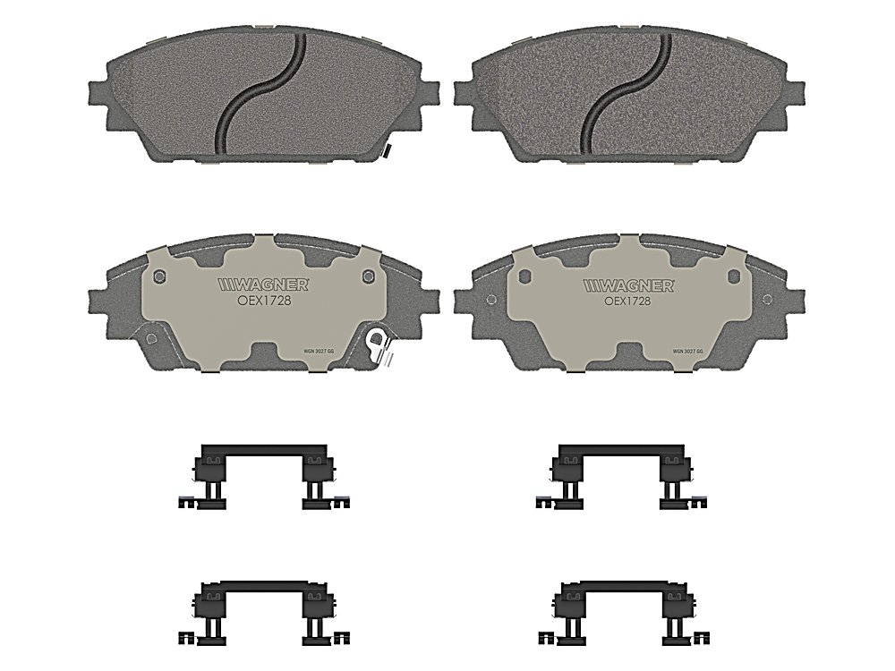 Front Brake Pads - OEX