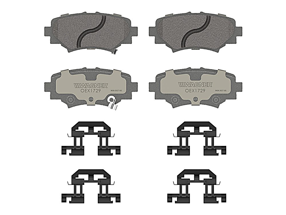 Rear Brake Pads - OEX for the Mazda Mazda 3
