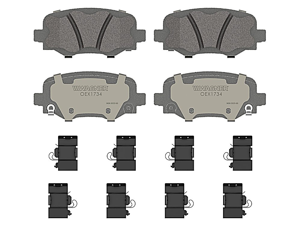 Rear Brake Pads - OEX