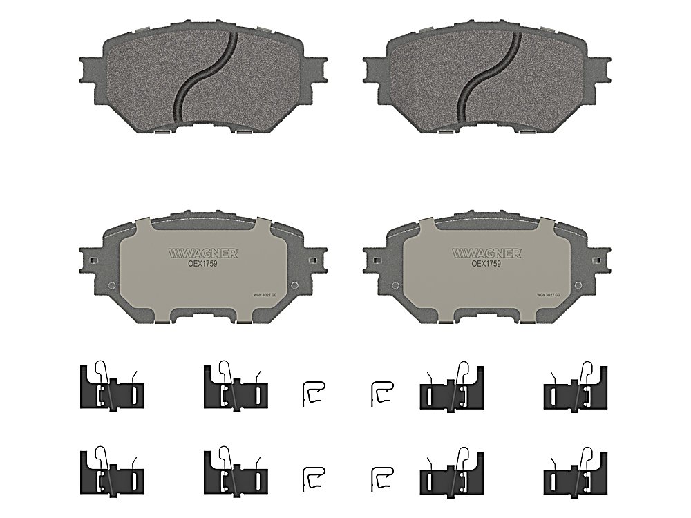 Front Brake Pads - OEX