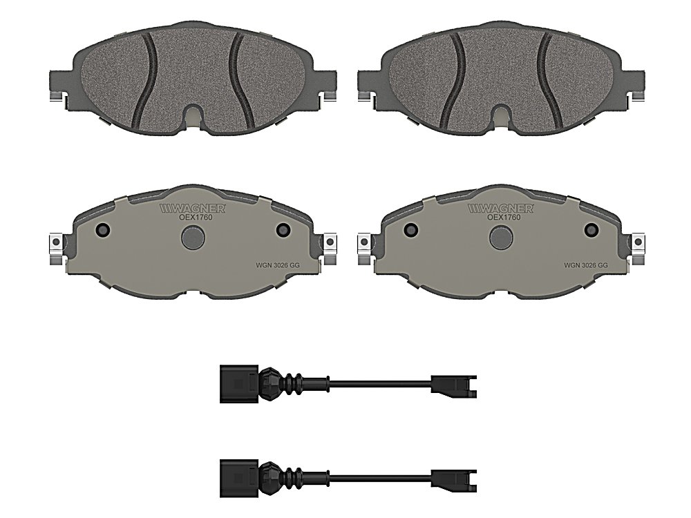 Front Brake Pads - OEX