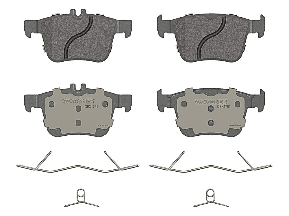 Rear Brake Pads - OEX