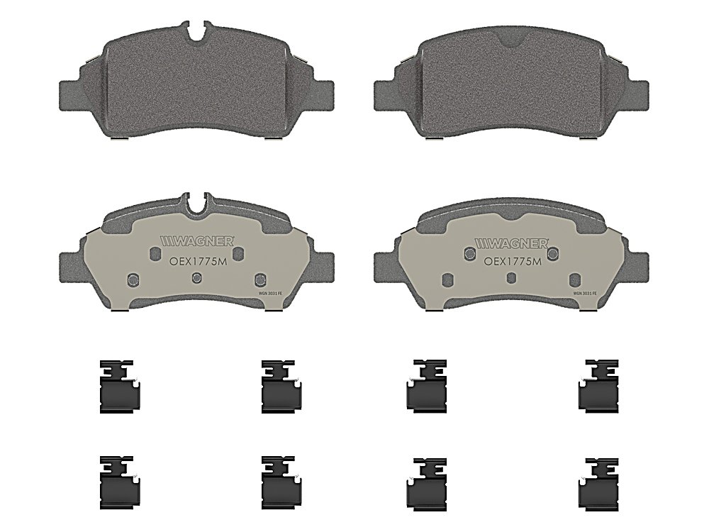 Rear Brake Pads - OEX for the Ford Transit 350