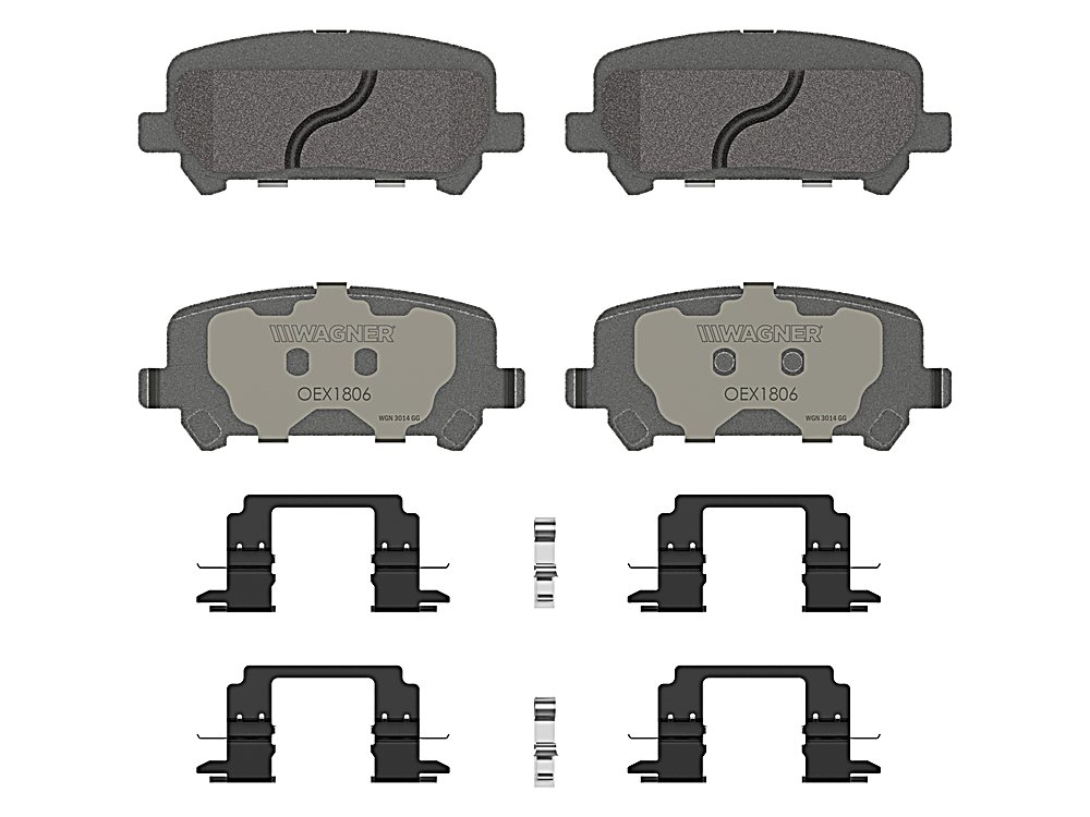 Rear Brake Pads - OEX