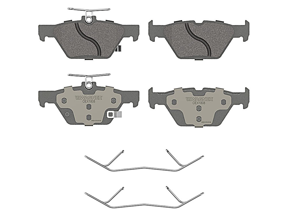 Rear Brake Pads - OEX