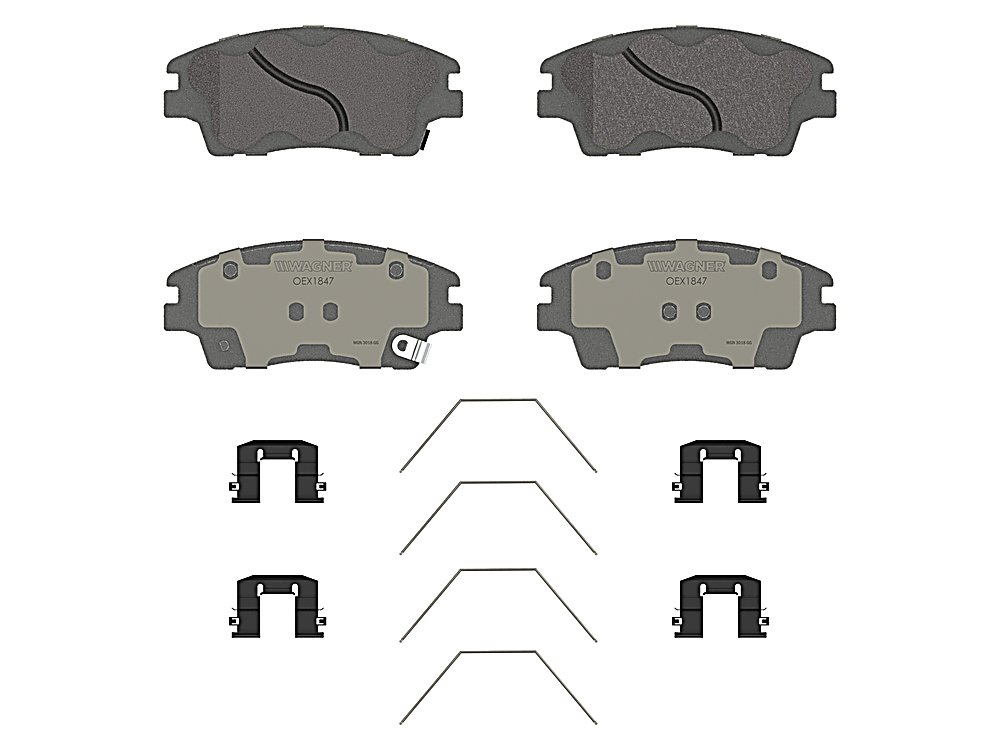 Front Brake Pads - OEX