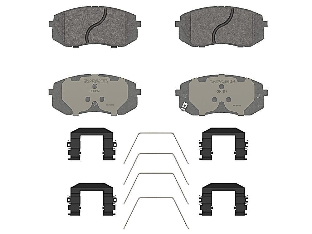 Front Brake Pads - OEX for the Hyundai Sonata