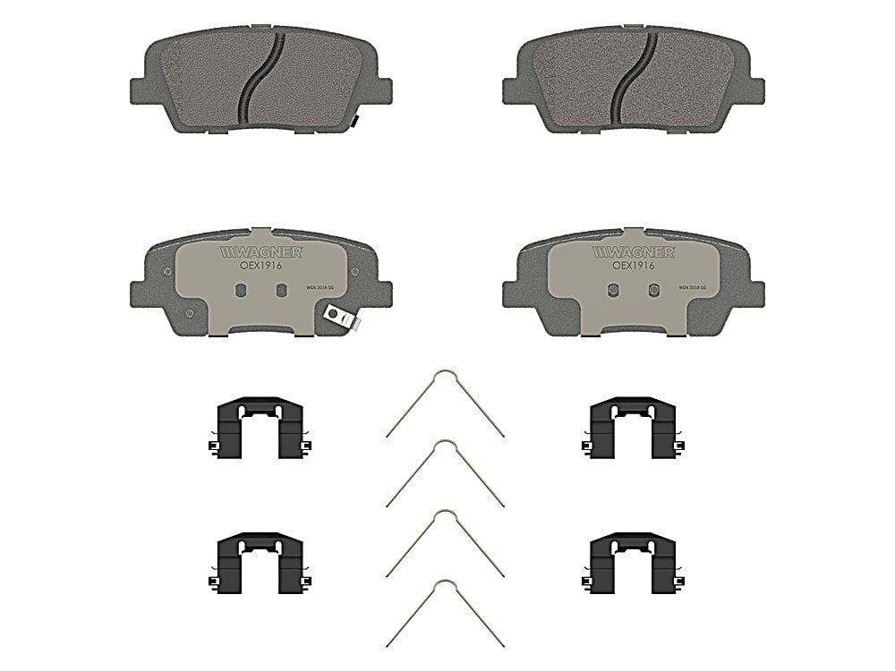 Rear Brake Pads - OEX