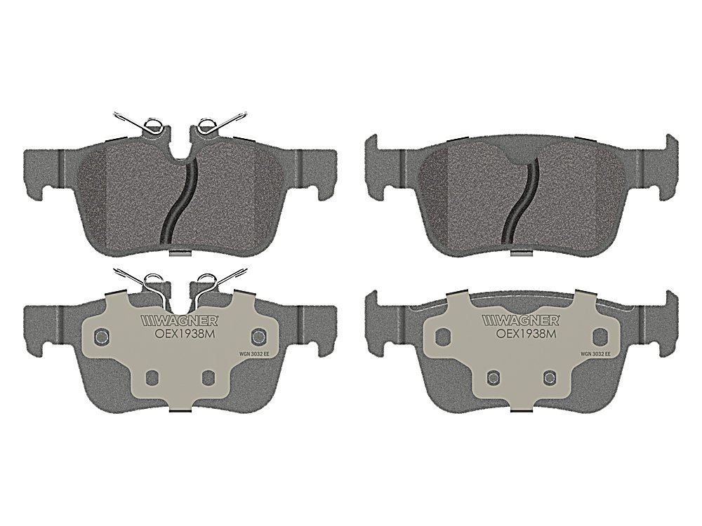 Rear Brake Pads - 302mm Rotor - OEX