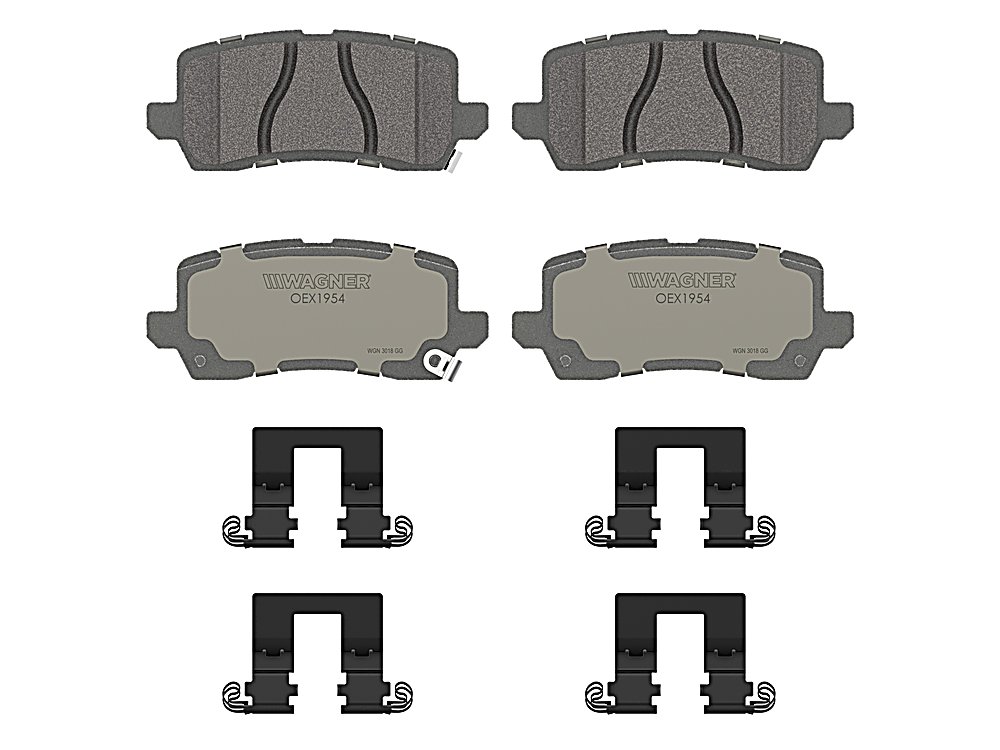 Rear Brake Pads - OEX