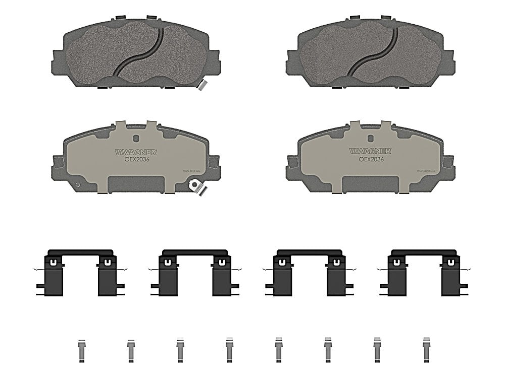 Front Brake Pads - OEX