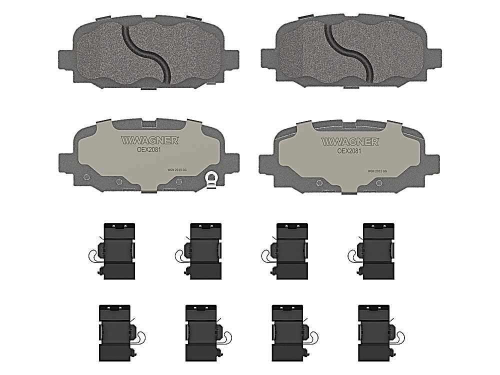 Rear Brake Pads - OEX