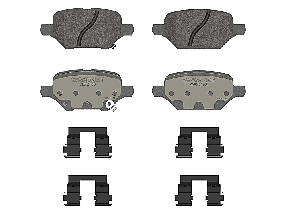 Rear Brake Pads - OEX