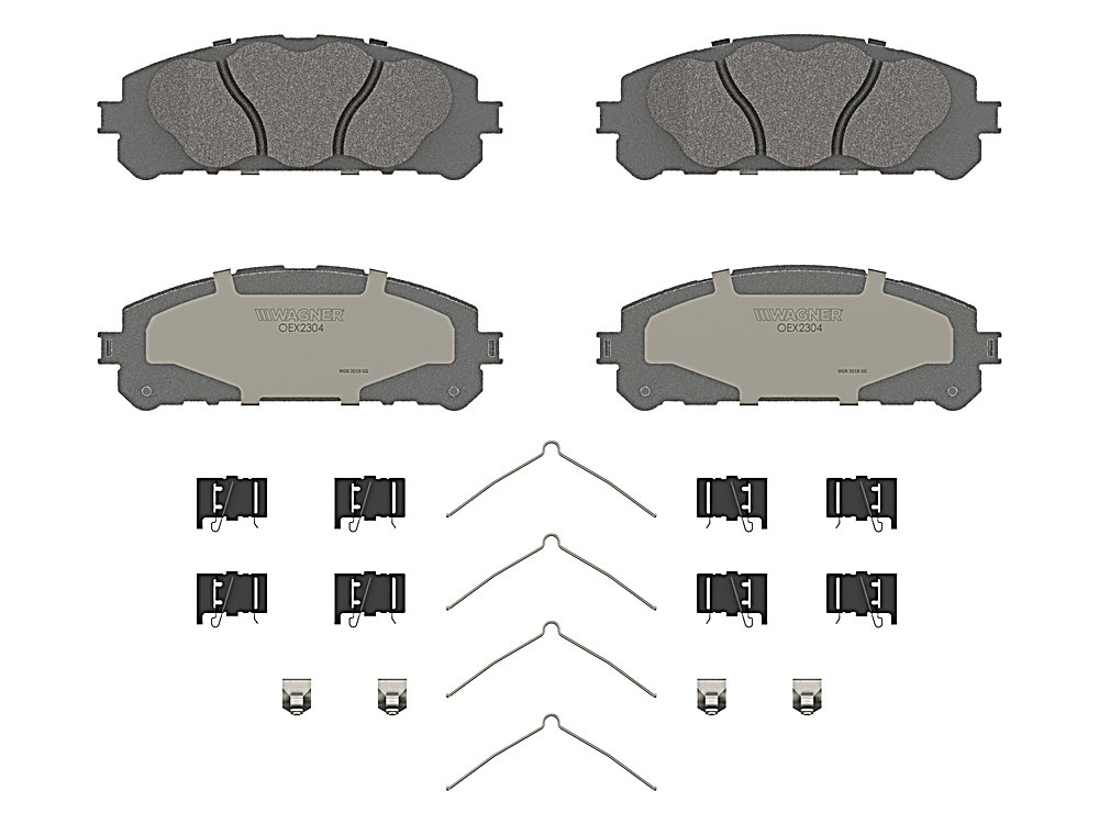 Front Brake Pads - OEX