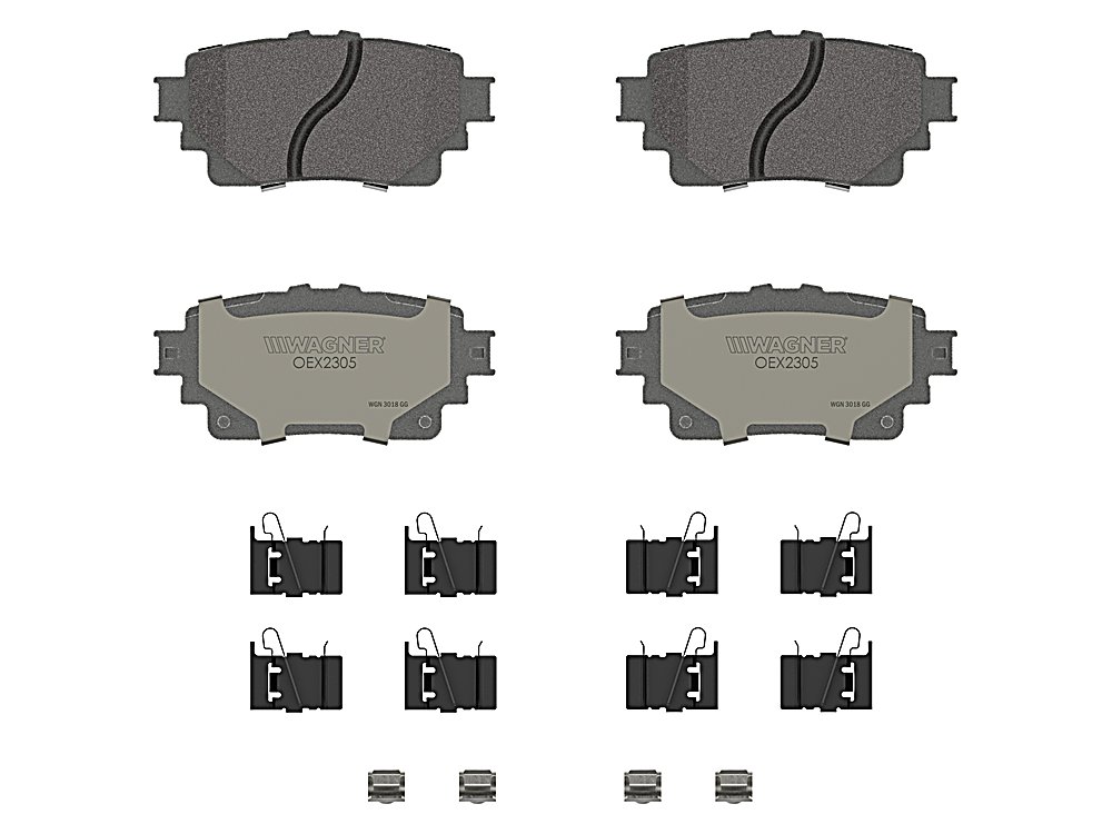 Rear Brake Pads - OEX