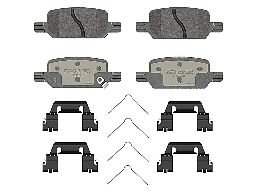 Rear Brake Pads - OEX for the Chevrolet Colorado