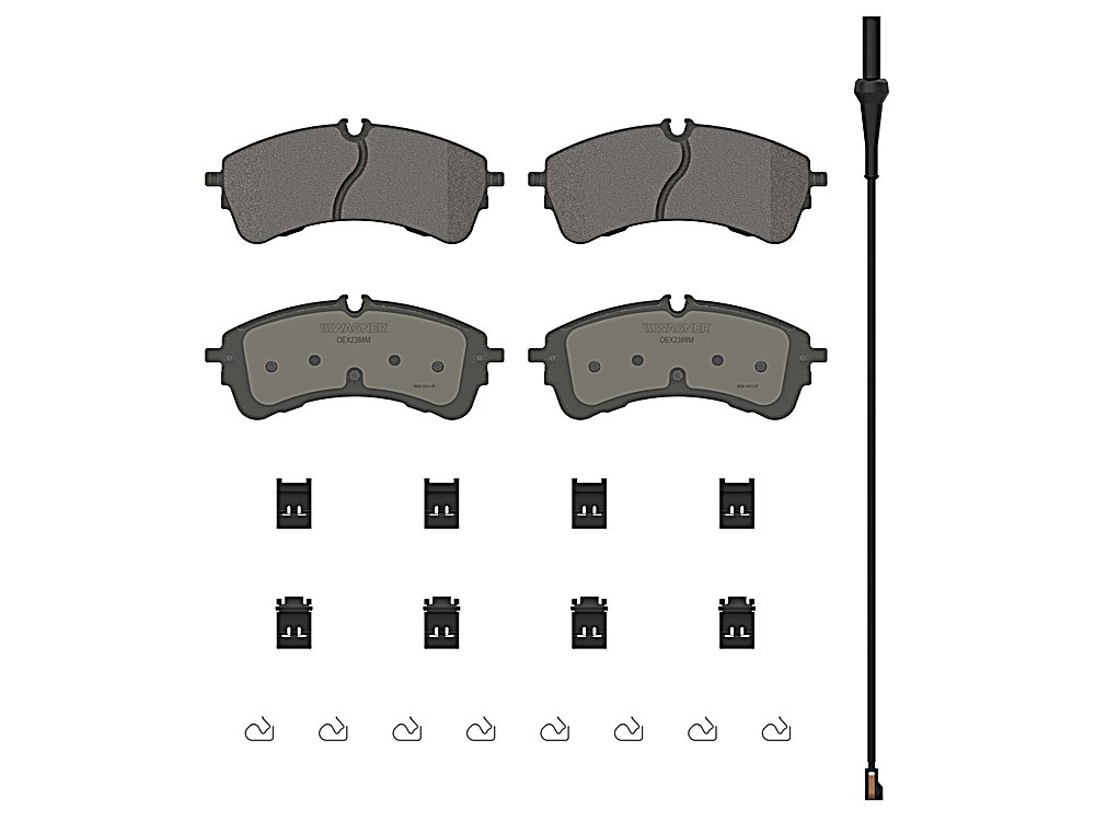 Rear Brake Pads - OEX