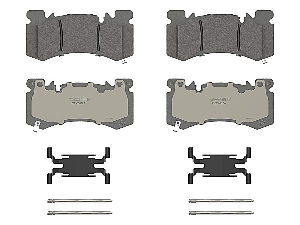 Front Brake Pads - OEX for the Chevrolet Tahoe