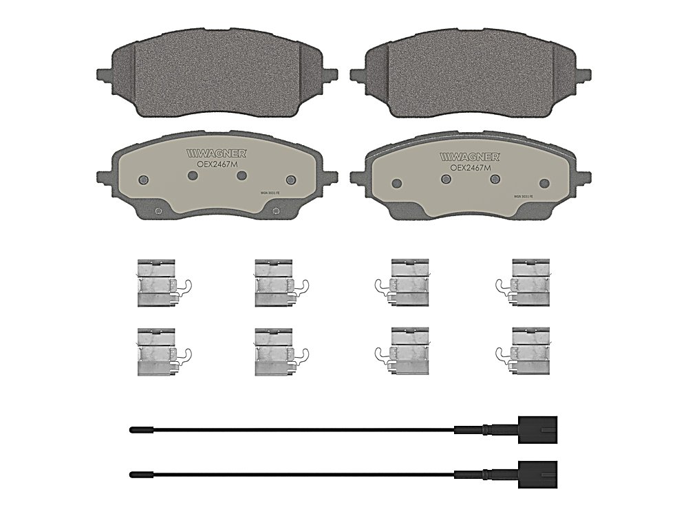 Rear Brake Pads - OEX