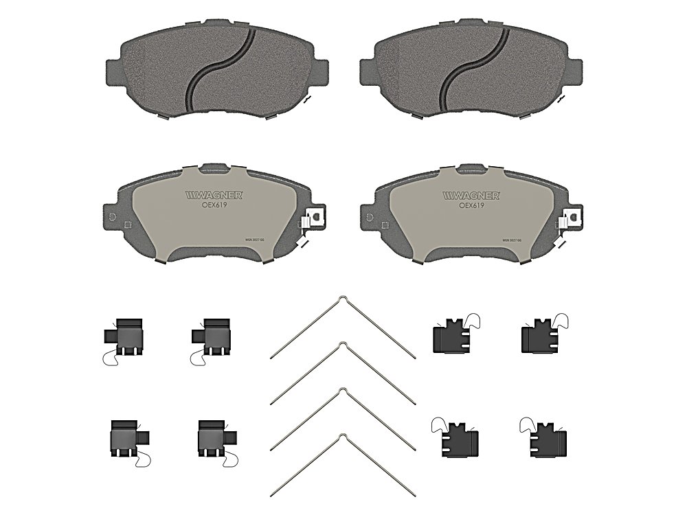 Front Brake Pads - OEX