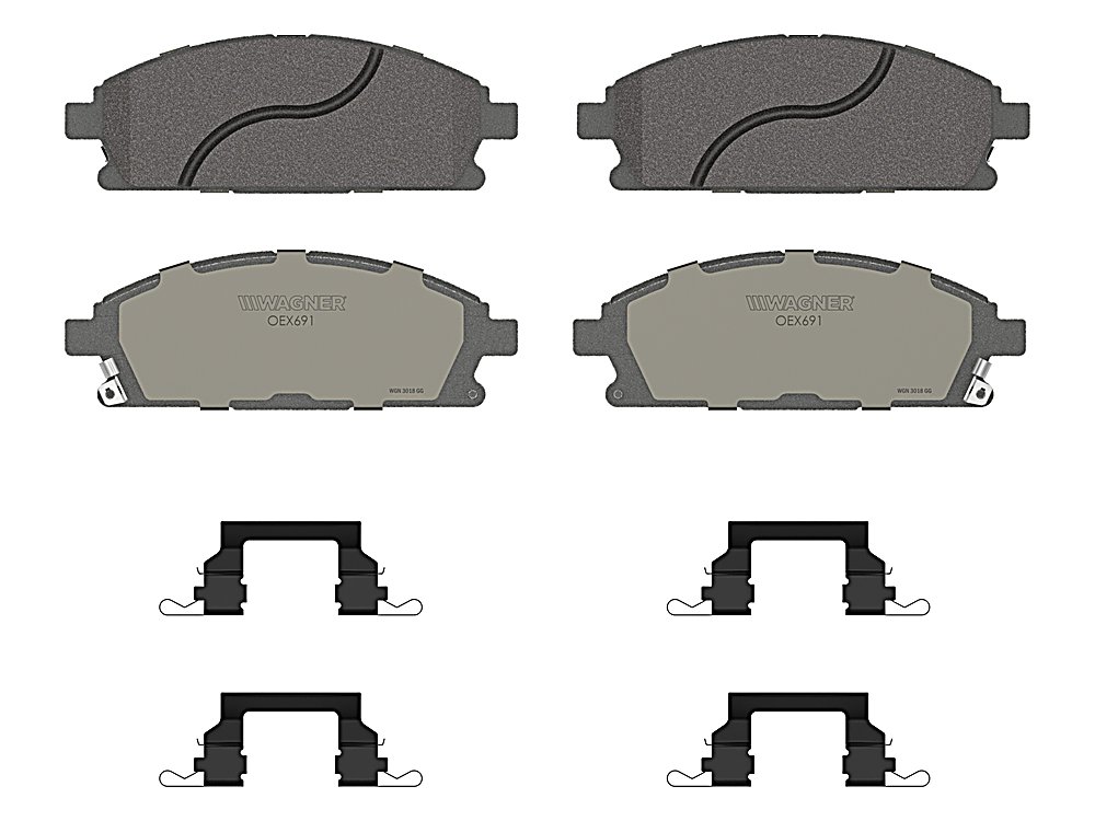 Front Brake Pads - OEX