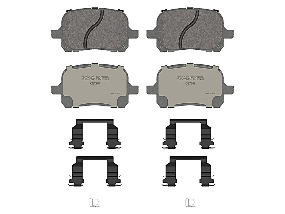 Front Brake Pads - OEX for the Toyota Avalon