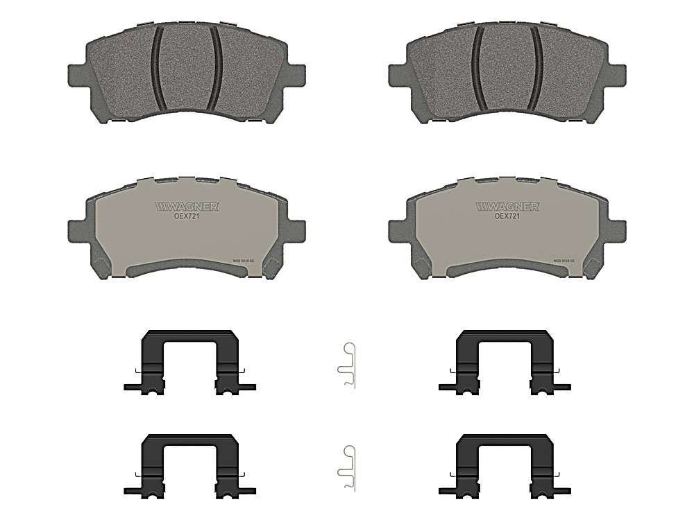 Front Brake Pads - OEX