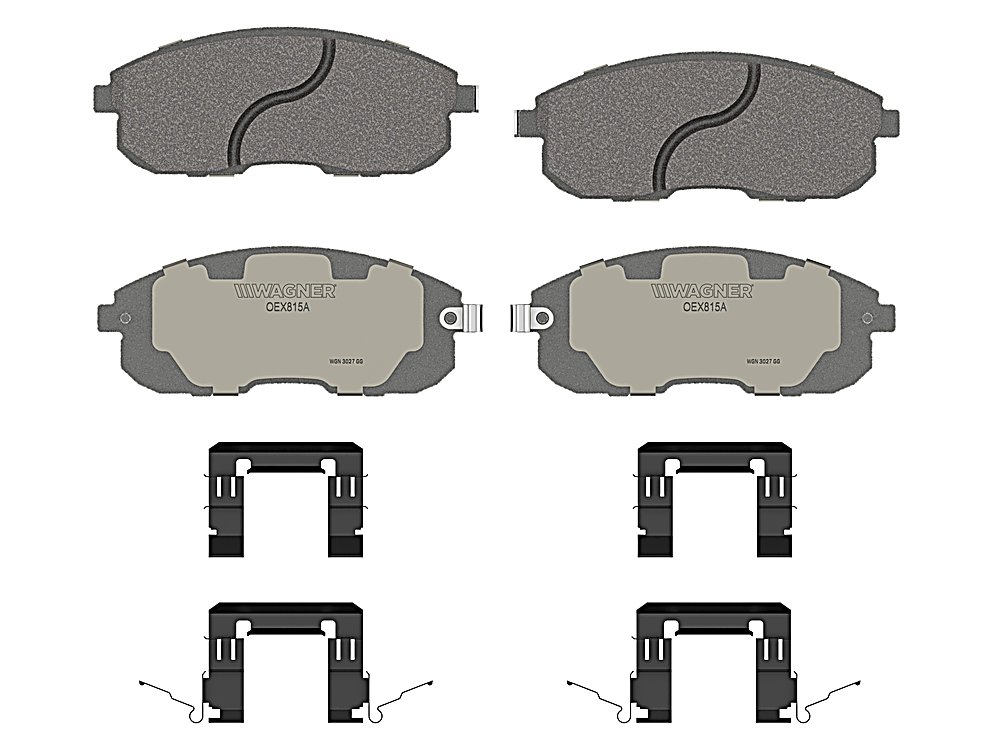Front Brake Pads - OEX