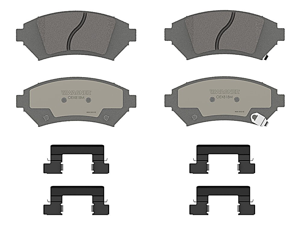 Front Brake Pads - w/ Mech. Sensor - OEX