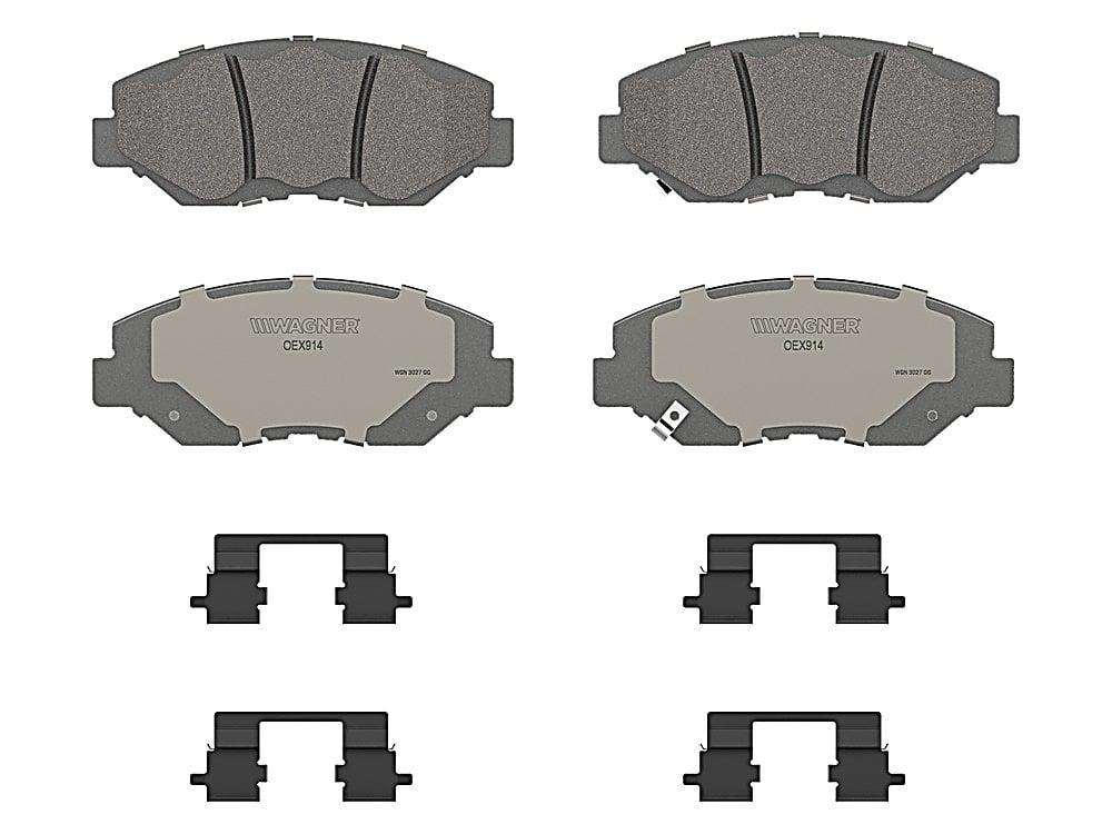 Front Brake Pads - Ceramic - OEX
