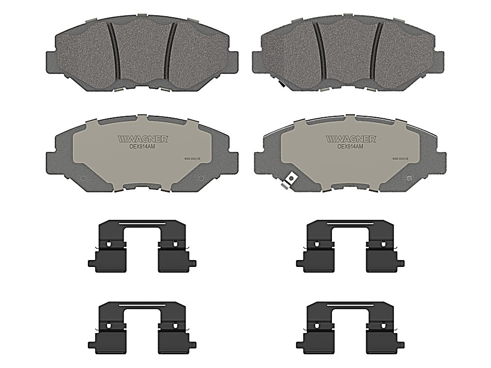 Front Brake Pads - Semi-Metallic - OEX