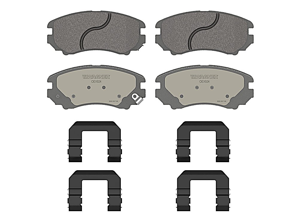 Front Brake Pads - OEX for the Hyundai Sonata
