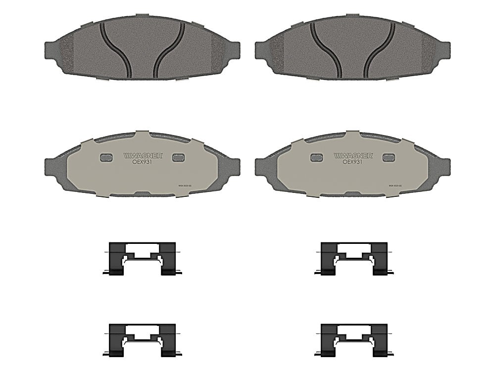 Front Brake Pads - OEX