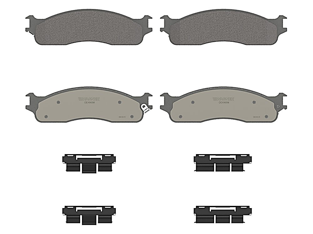 Front Brake Pads - Semi-Metallic - OEX