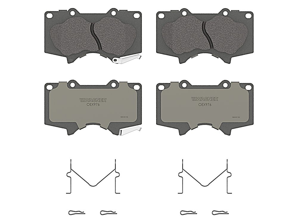 Front Brake Pads - OEX