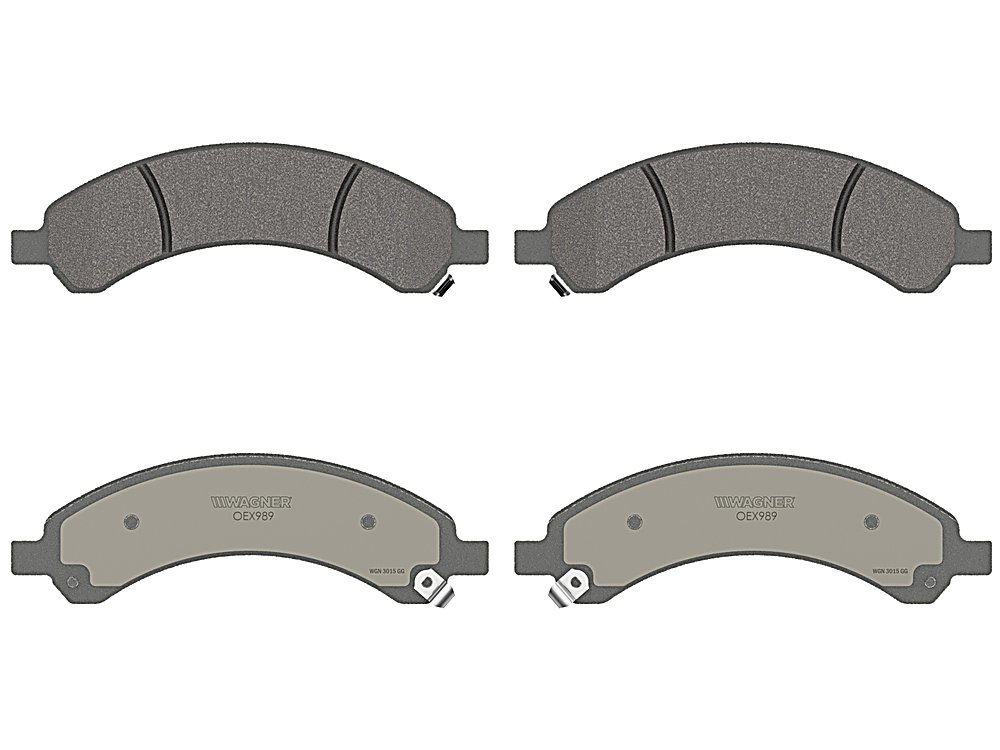 Rear Brake Pads - DRW - OEX for the Chevrolet Express 3500