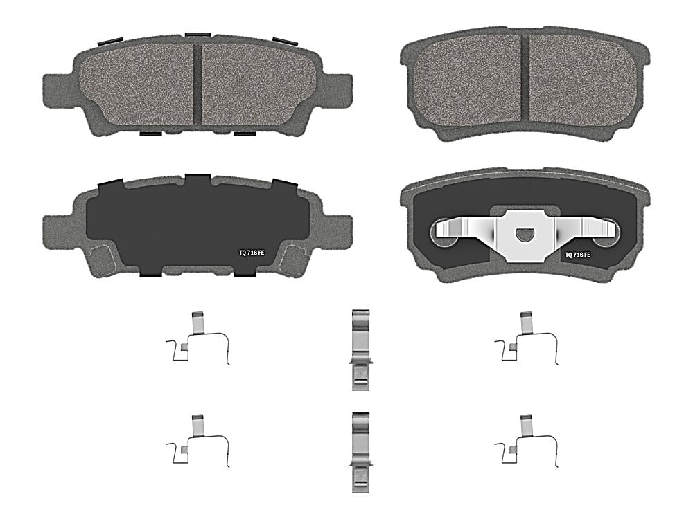 Rear Brake Pads - ThermoQuiet