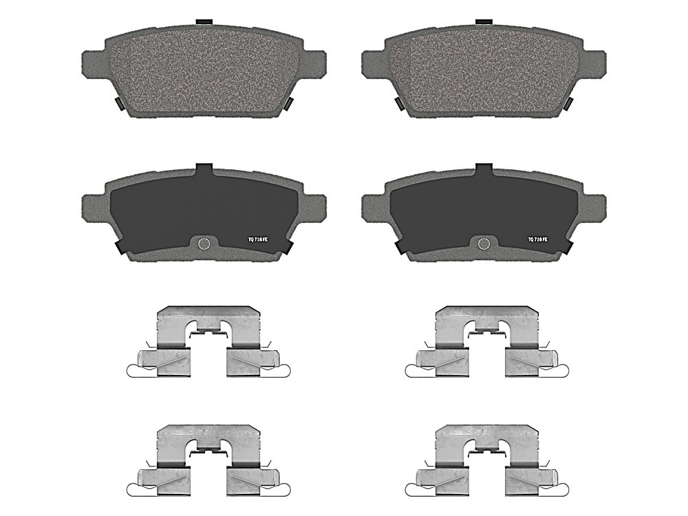 Rear Brake Pads - ThermoQuiet