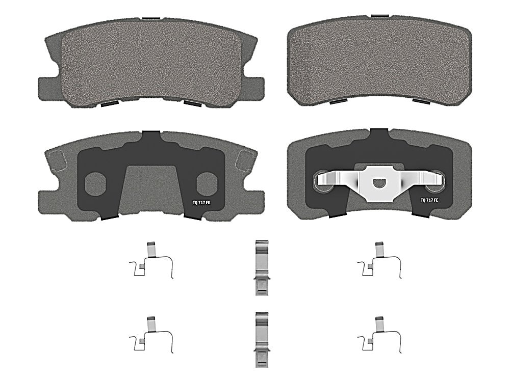 Rear Brake Pads - ThermoQuiet