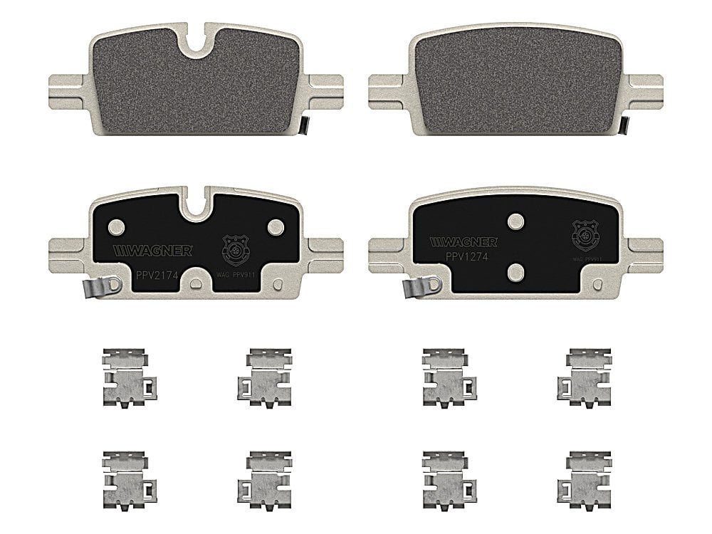 Rear Brake Pads - Police Pursuit