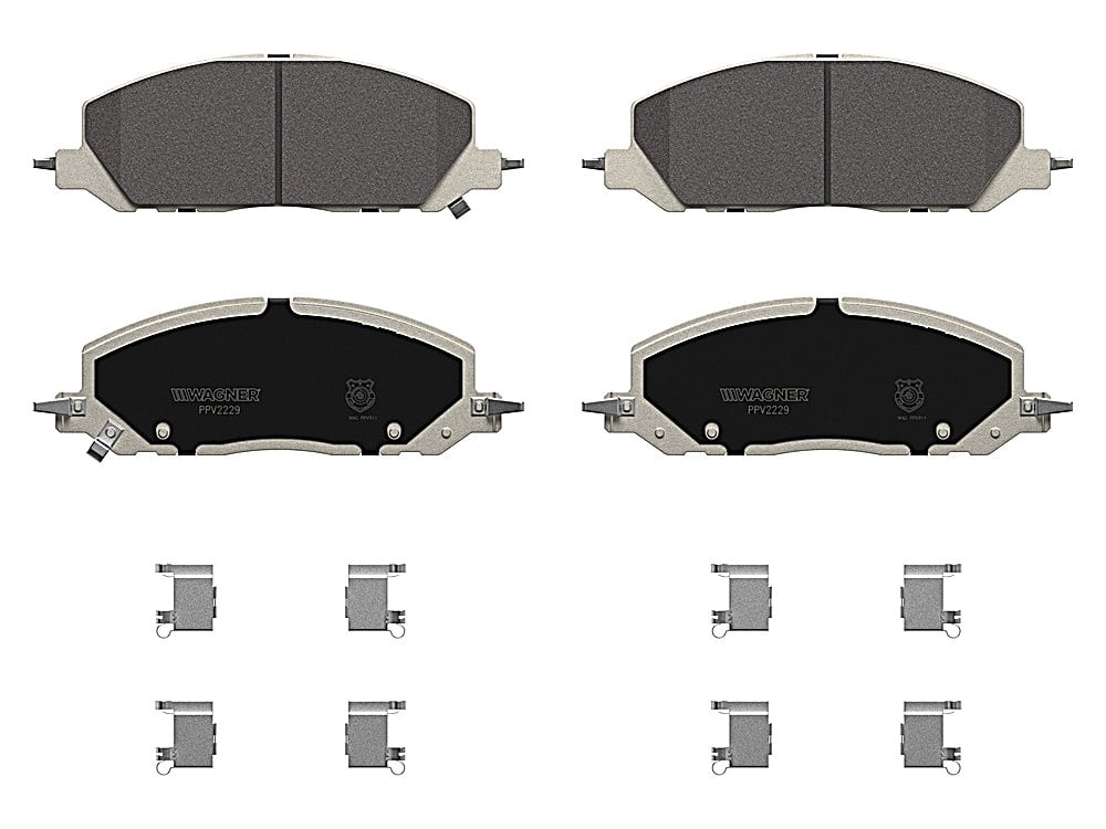 Front Brake Pads - Police Pursuit