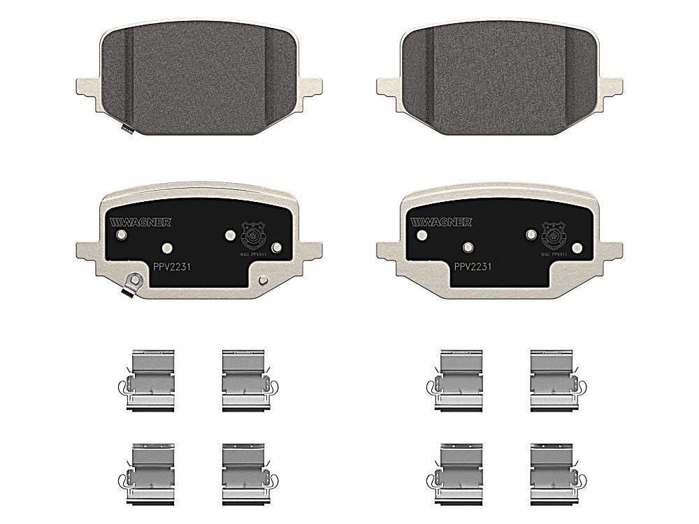 Rear Brake Pads - Police Pursuit
