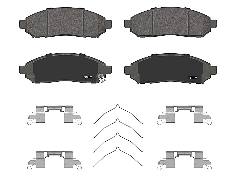 Front Brake Pads - ThermoQuiet