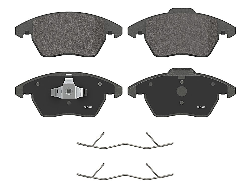 Front Brake Pads - No Wear Sensor - ThermoQuiet for the Volkswagen Beetle