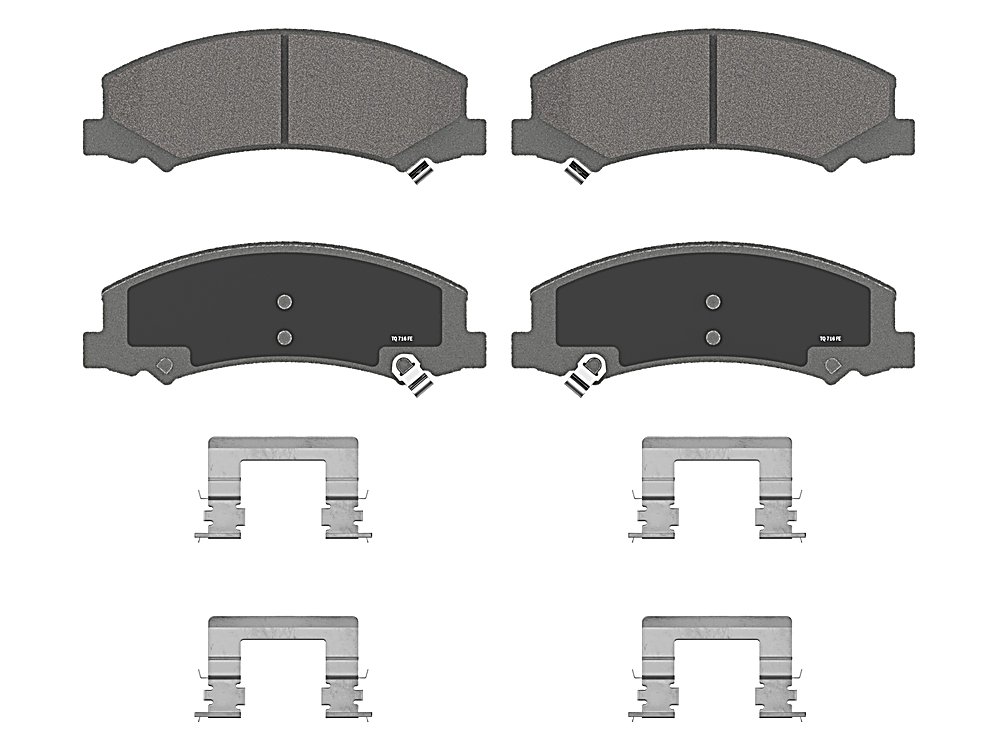 Front Brake Pads - ThermoQuiet